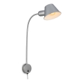 Briloner 2089-014 - Sienas lampa 1xE27/10W/230V, matēts hroms