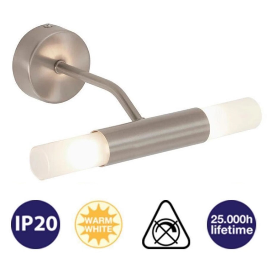Briloner 2096-022 - LED Sienas gaismeklis 2xG9/2,25W/230V