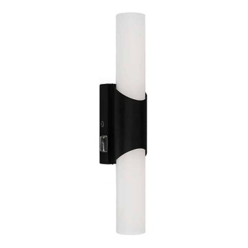 Briloner 2111-015 - LED vannasistabas spoguļa apgaismojums LED/6,5W/230V 32 cm melns
