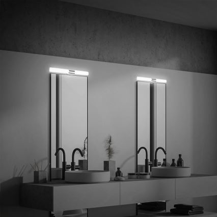 Briloner 2113-118 - LED Vannas istabas spoguļa apgaismojums LED/12W/230V IP44 47 cm spīdīgi hromēts