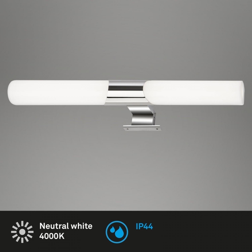 Briloner 2113-118 - LED Vannas istabas spoguļa apgaismojums LED/12W/230V IP44 47 cm spīdīgi hromēts