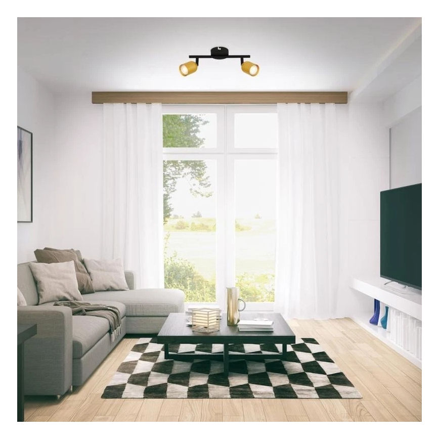 Briloner 2145-027 - Virziena gaismeklis 2xGU10/9W/230V