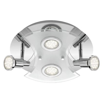 Briloner 2159-048LM - LED Starmetis SPLASH 4xGU10/3W/230V