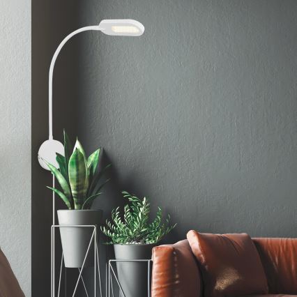 Briloner 2177016 - LED Aptumšojama sienas pielāgojama lampa LED/6W/230V balta