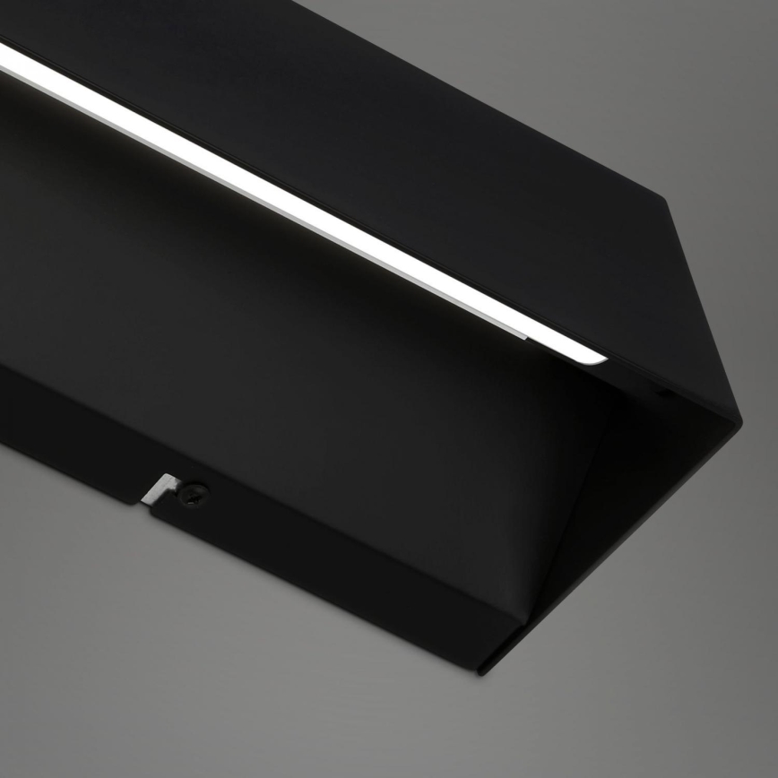 Briloner 2204-015 - LED Āra sienas lampa LED/8W/230V IP44 melna