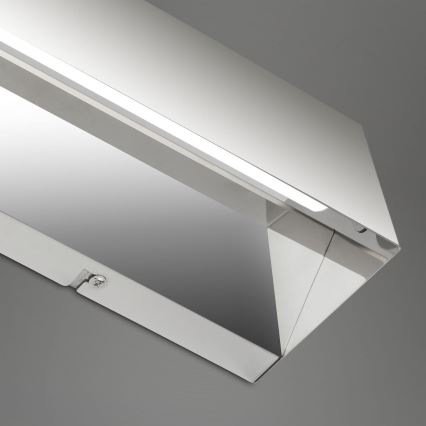 Briloner 2204-018 - LED Āra sienas lampa LED/8W/230V IP44 hroms