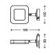 Briloner 2296-018 - LED Spoguļa apgaismojums SPLASH 1xLED/4,5W/230V
