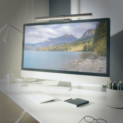 Briloner 2303-015 - LED Aptumšojams monitora apgaismojums LED/3,5W/230V 2700/4000/6500K