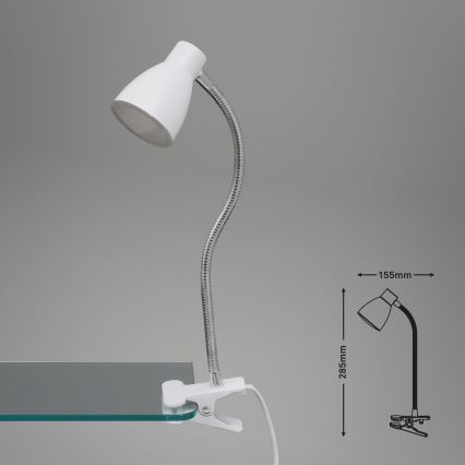 Briloner 2615-016P - LED Lampa ar fiksatoru GRIP LED/2,5W/230V balta