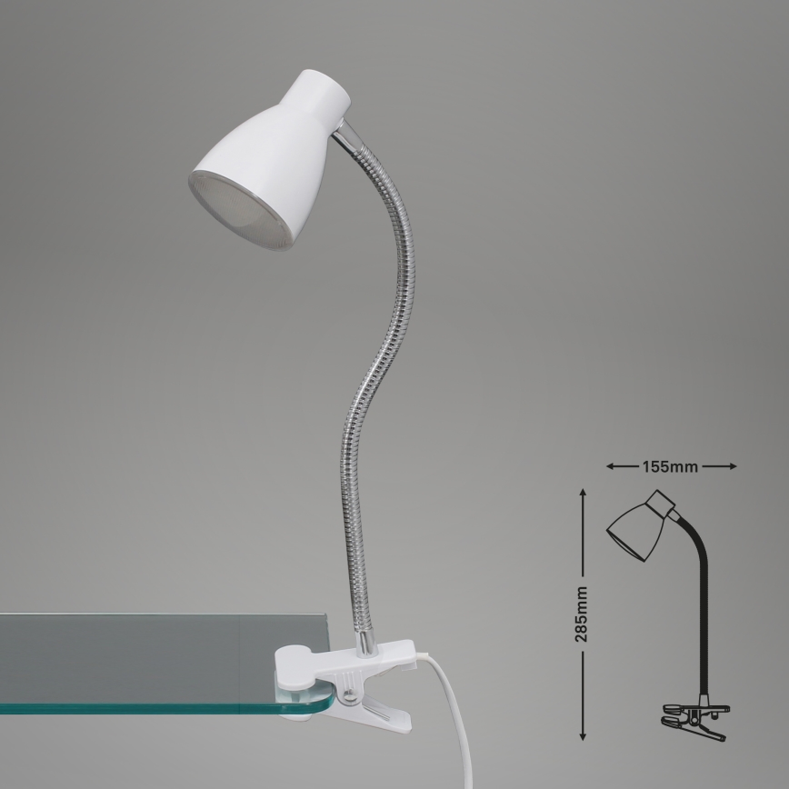Briloner 2615-016P - LED Lampa ar fiksatoru GRIP LED/2,5W/230V balta