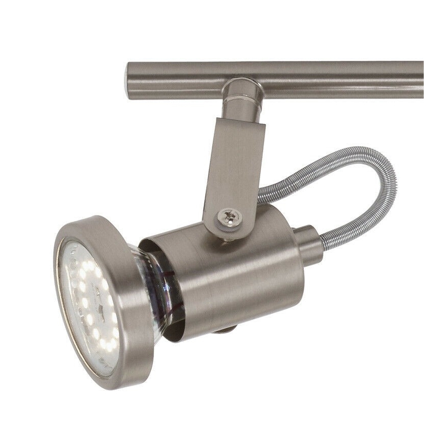 Briloner 2712-042 - LED Aptumšojams starmetis  SEMPLICE 4xGU10/5W/230V