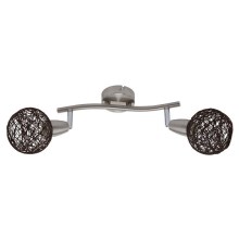 Briloner 2825-022 - Lampa NATURE 2xE14/5,5W/230V