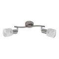 Briloner 2826-022 - Starmetis SPOT 2xE14/6W/230V matēts hroms