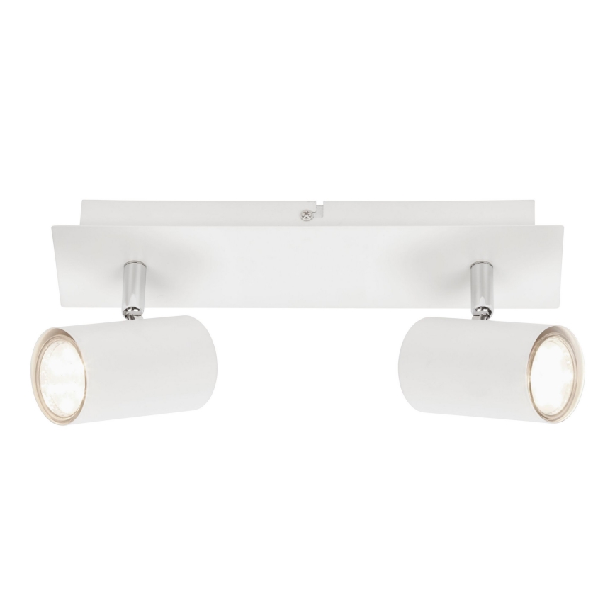 Briloner 2857-026 - Starmetis SPOT 2xGU10/40W/230V balts
