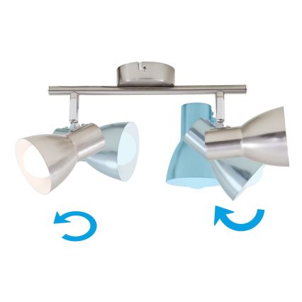 Briloner 2860-022 - Starmetis 2xE14/25W/230V