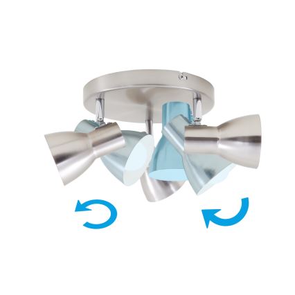 Briloner 2860-032 - Starmetis 3xE14/25W/230V