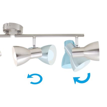 Briloner 2860-042 - Starmetis 4xE14/25W/230V