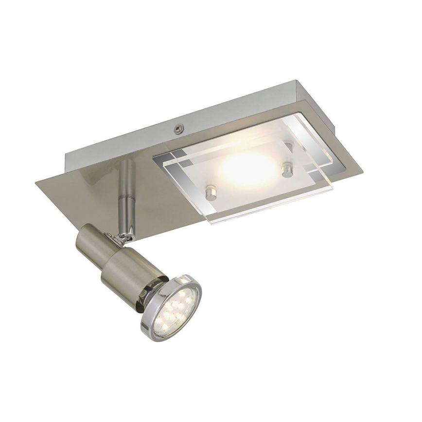 Briloner 2879-022 - LED Griestu lampa COMBINATA 1xGU10/3W + LED/5W/230V