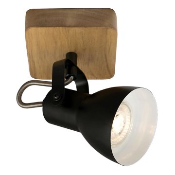 Briloner 2902-015 - Starmetis SPOT 1xGU10/35W/230V gumijkoks