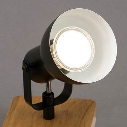 Briloner 2902-015 - Starmetis SPOT 1xGU10/35W/230V gumijkoks