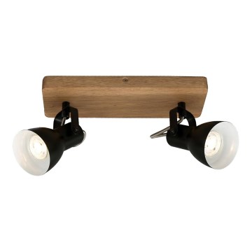 Briloner 2902-025 - Starmetis SPOT 2xGU10/35W/230V