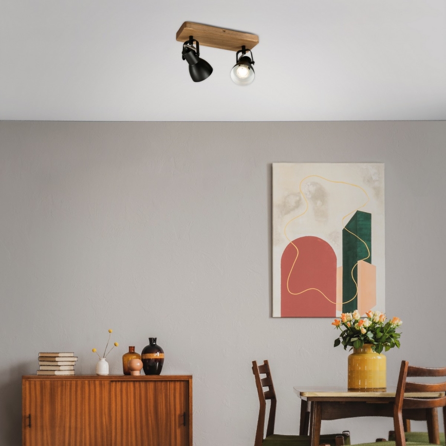 Briloner 2902-025 - Starmetis SPOT 2xGU10/35W/230V