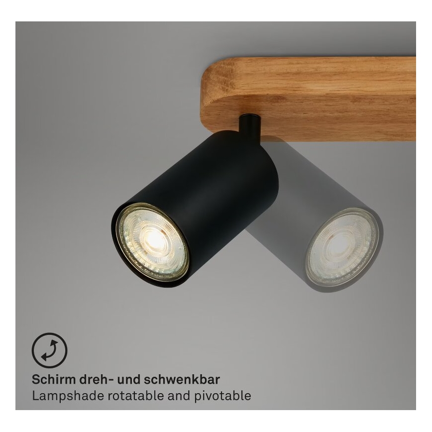Briloner 2922-025 - Starmetis SPOT 2xGU10/9W/230V