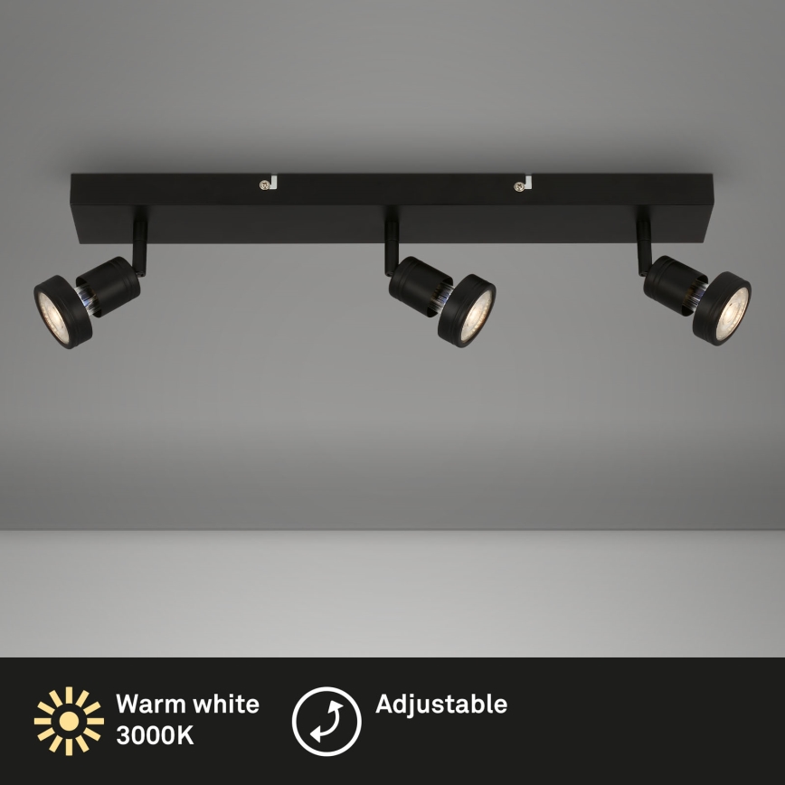 Briloner 2926-035 - LED virziena gaismeklis 3xGU10/4,9W/230V