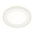 Briloner 3008-016 - LED Griestu lampa LED/8W/230V d. 21 cm balta IP44
