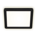 Briloner 3010-015 - LED Griestu lampa LED/8W/230V 19x19 cm melna IP44
