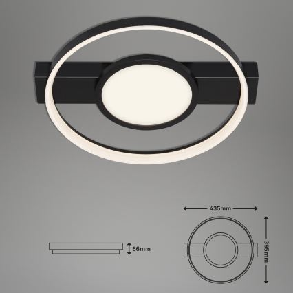 Briloner 3026-015 - LED Aptumšojama griestu lampa FRAME LED/33W/230V