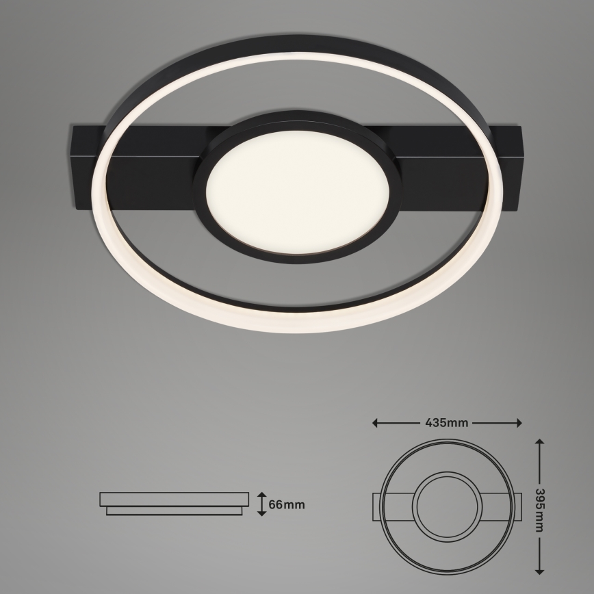 Briloner 3026-015 - LED Aptumšojama griestu lampa FRAME LED/33W/230V