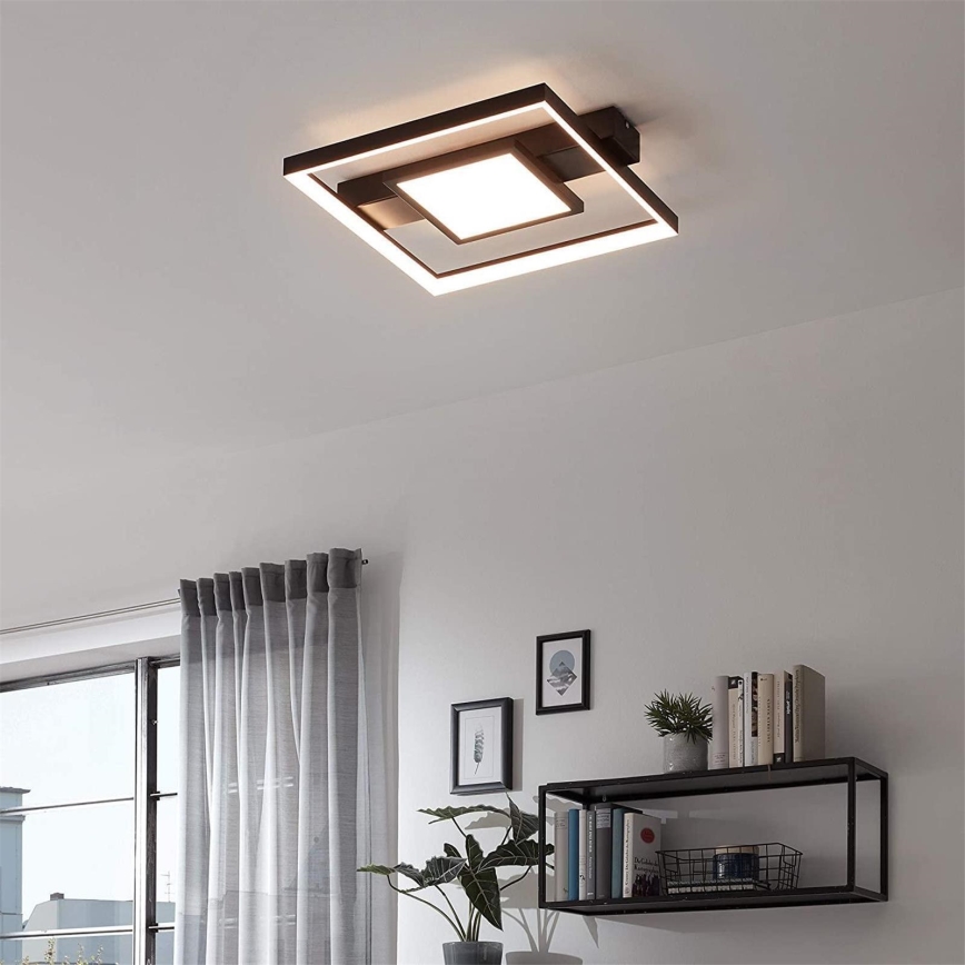Briloner 3028-015 - LED Aptumšojama griestu lampa FRAME LED/38W/230V