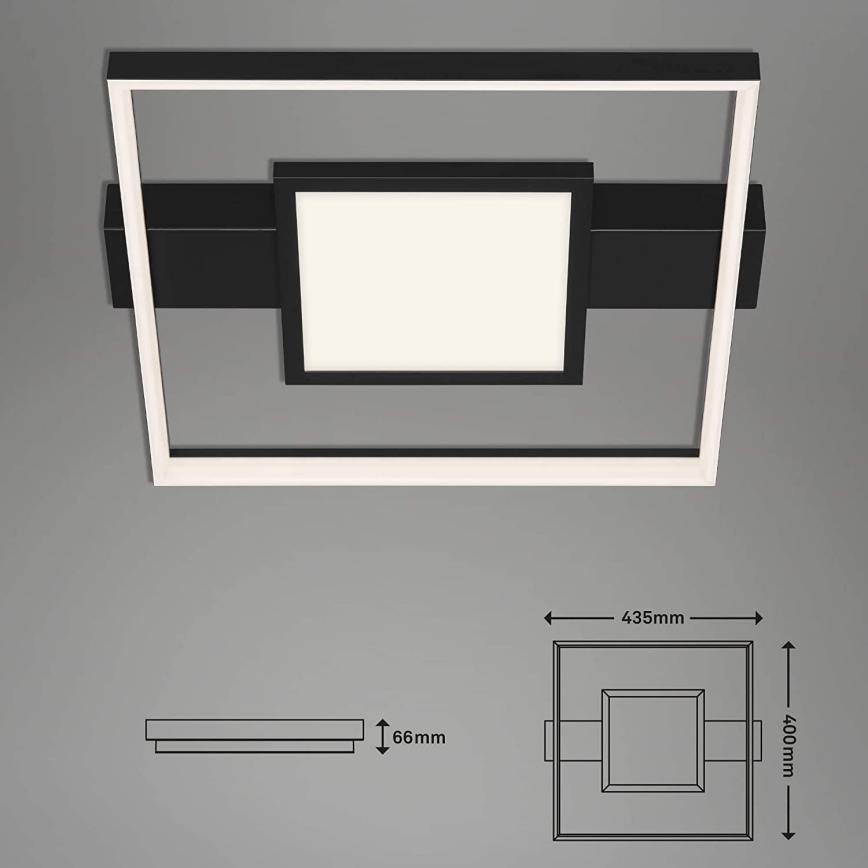 Briloner 3028-015 - LED Aptumšojama griestu lampa FRAME LED/38W/230V
