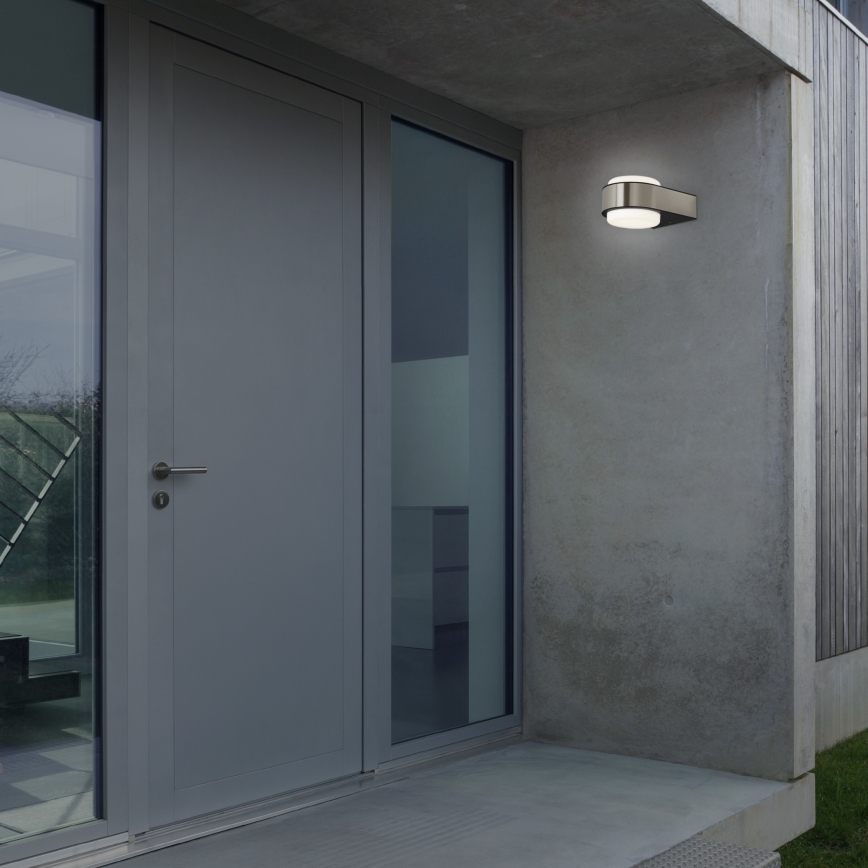 Briloner 3035-012- LED Āra sienas lampa HANAU LED/6,5W/230V IP44 hroms