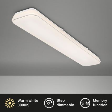 Briloner 3042-016 - LED Aptumšojama griestu lampa RUPA LED/48W/230V