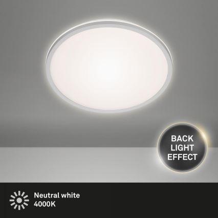 Briloner 3046-014 - LED Griestu lampa LED/15W/230V 4000K d. 28 cm sudraba