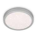 Briloner 3048-014 - LED Griestu lampa RUNA LED/18W/230V sudraba