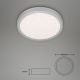 Briloner 3048-014 - LED Griestu lampa RUNA LED/18W/230V sudraba