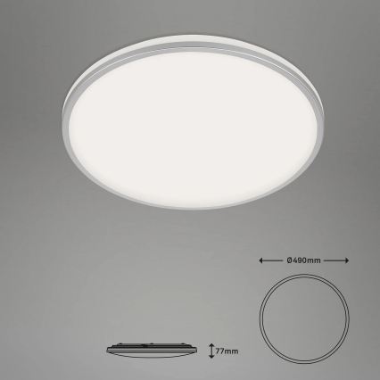 Briloner 3065-014 - LED griestu lampa ar regulējamu spilgtumu IVY LED/42W/230V Wi‑Fi Tuya diam. 49 cm + tālvadības pults