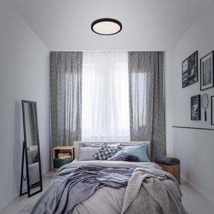 Briloner 3071-015 - LED Griestu lampa RUNA LED/24W/230V melna