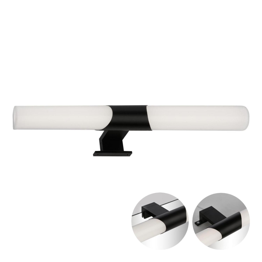 Briloner 3113-115 - LED Vannas istabas spoguļa apgaismojums LED/12W/230V IP44 47 cm melna