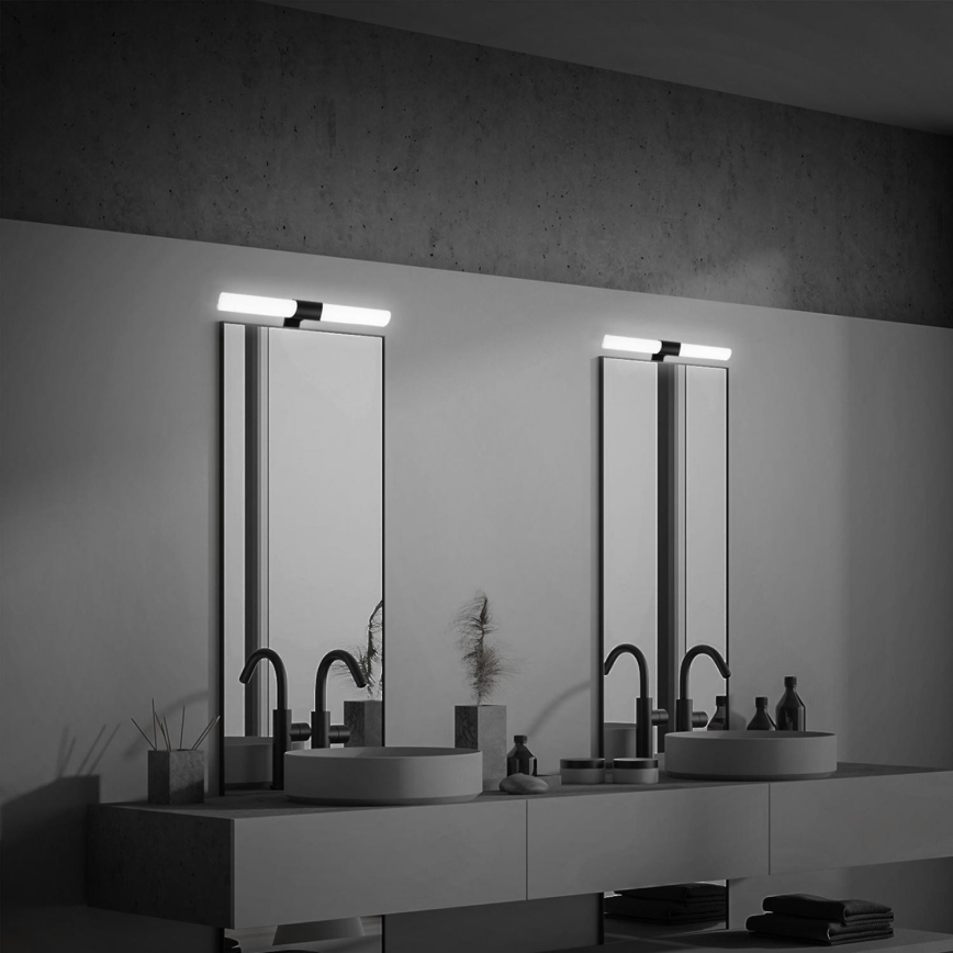 Briloner 3113-115 - LED Vannas istabas spoguļa apgaismojums LED/12W/230V IP44 47 cm melna