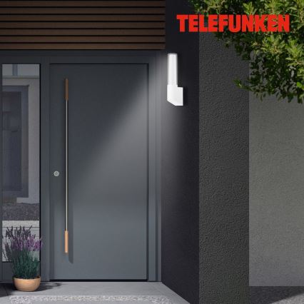 Briloner 311306TF - LED Āra sienas lampa LED/8W/230V 4000K IP44 balta