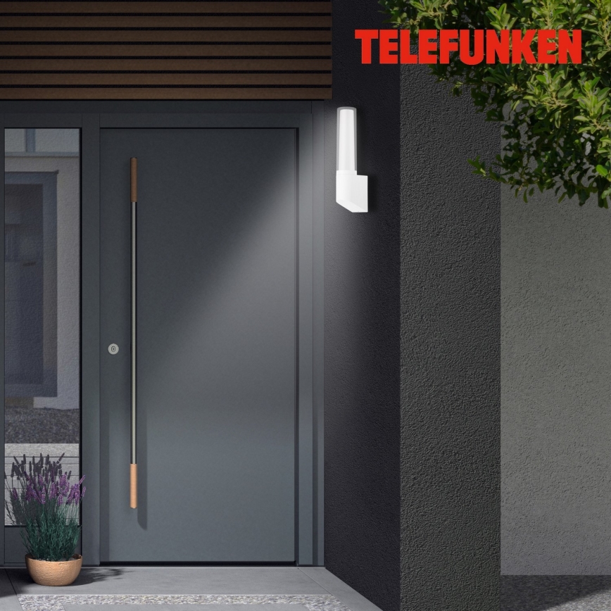 Briloner 311306TF - LED Āra sienas lampa LED/8W/230V 4000K IP44 balta
