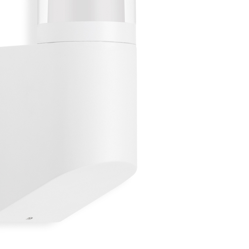 Briloner 311306TF - LED Āra sienas lampa LED/8W/230V 4000K IP44 balta
