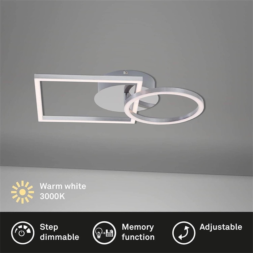 Briloner 3114-018 - LED Aptumšojama griestu lampa FRAME LED/19,6W/230V 3000K