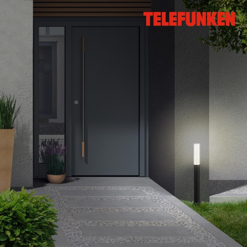 Briloner 311405TF - LED Āra lampa LED/8W/230V IP44 4000K 57 cm melna