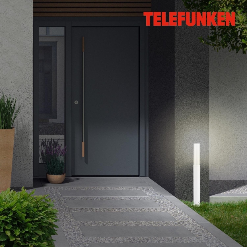 Briloner 311406TF - LED Āra lampa LED/8W/230V IP44 4000K 57 cm balta