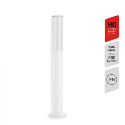 Briloner 311406TF - LED Āra lampa LED/8W/230V IP44 4000K 57 cm balta